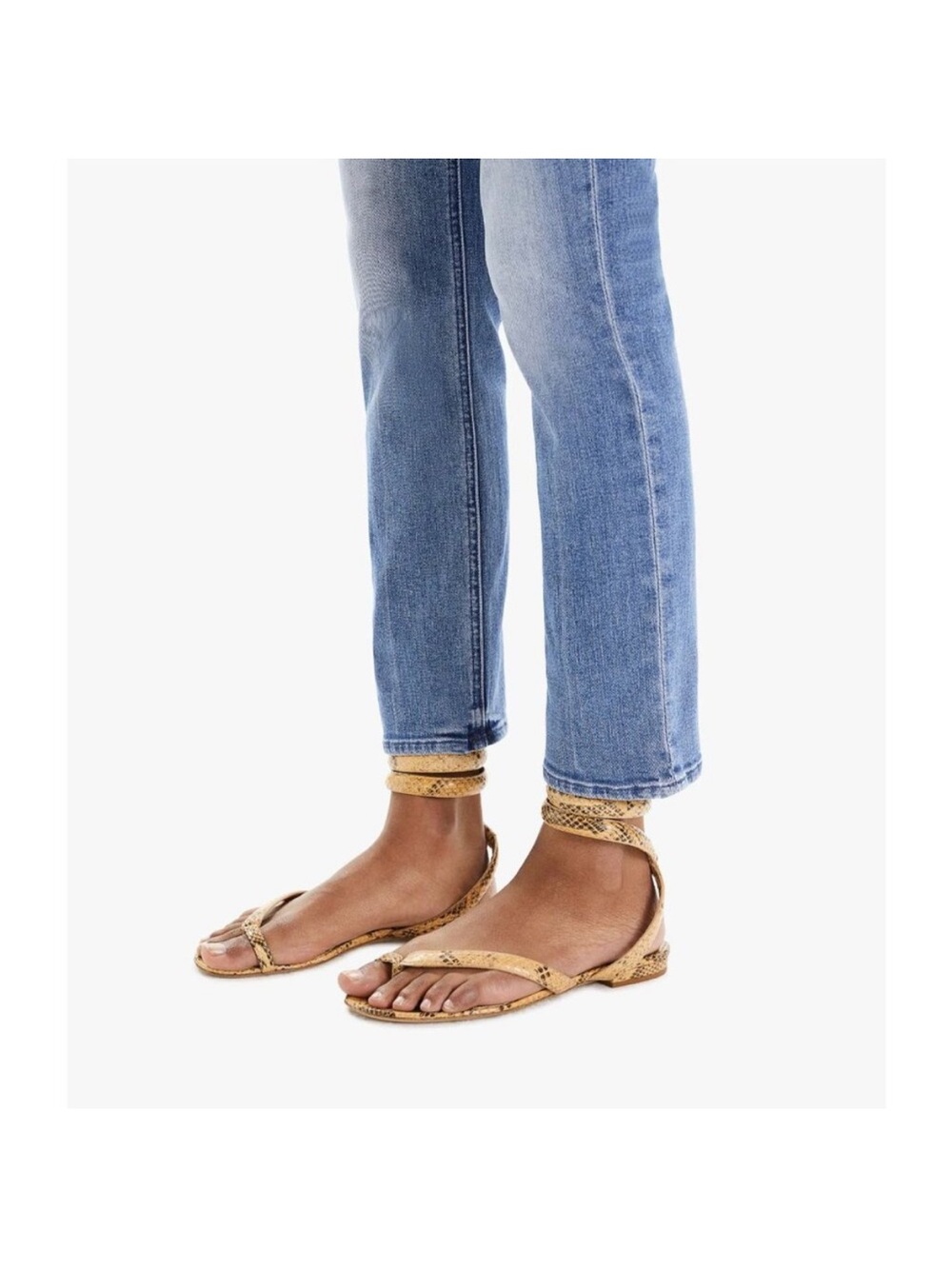 MOTHER The Mid Rise Dazzler Ankle in We The Animals sz 27 - Picture 2 of 11